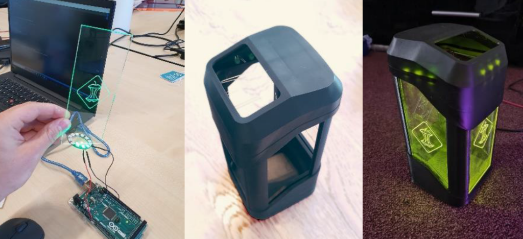 Garbage bin prototyping